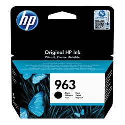 HP 963 Black blækpatron - 1.000 sider